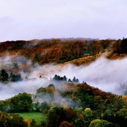 Stimmungsvoller Herbstmorgen und tolle Aussicht vom #Terrassencampingschlierbach 

Bald ist die Saison um und wir halten...
